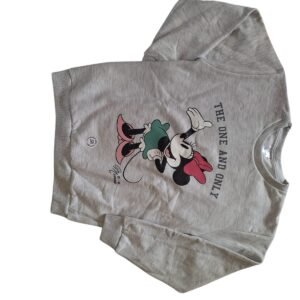 BUZO DE MINNIE MOUSE GRIS