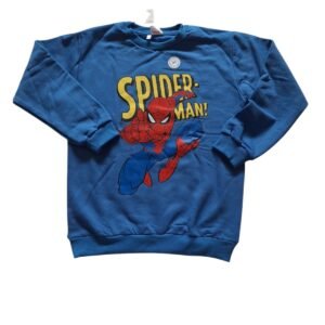 BUZO DE SPIDERMAN AZUL