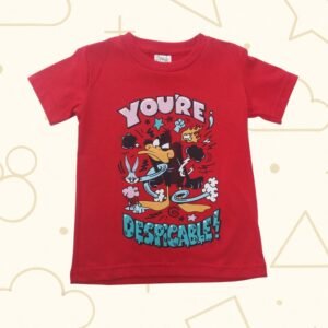 Remera  Infantil Looney Tunes – “You're Despicable!”