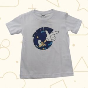 Remera Infantil Sonic – “I’m Outta Here!”