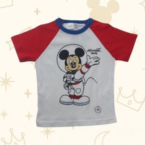REMERA INFANTIL MICKEY ASTRONAUTA