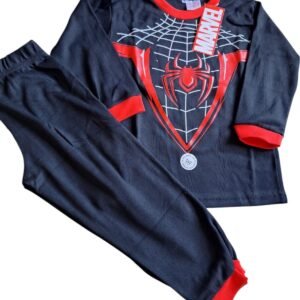 PIJAMA INFANTIL SPIDERMAN – AZUL CON DETALLES ROJOS