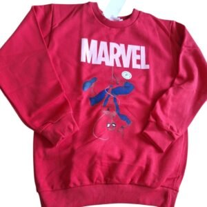 BUZO INFANTIL SPIDERMAN – ROJO CON LOGO MARVEL