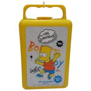 SET DE BAÑO INFANTIL DE LOS SIMPSON