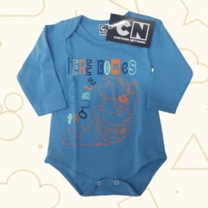 BODY AZUL PARA BEBÉS – DEMONIO DE TASMANIA