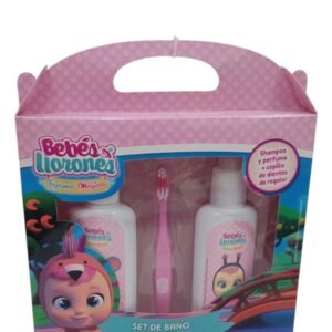 SHAMPOO + PERFUME + CEPILLO DE DIENTES BEBÉS LLORONES
