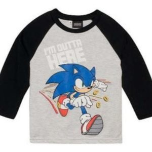 Remera Sonic ¡velocidad Azul!