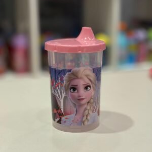 VASO CHICO CON TAPA TOMADERA FROZEN
