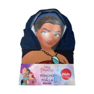 Poncho de Toalla Princesas Disney Piñata – 50 x 120 cm