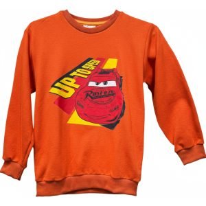 Buzo Infantil Cars Rayo Mcqueen Naranja