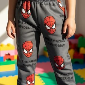 Pantalón Jogger Spiderman Marvel Niños Gris