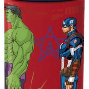 Vaso Sport Botella De Agua Plastica Cresko Color Vengadores