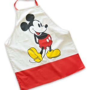 Delantal De Cocina Mickey Gray -piñata- Color Gris Diseño De La Tela Delantal Mickey Gray