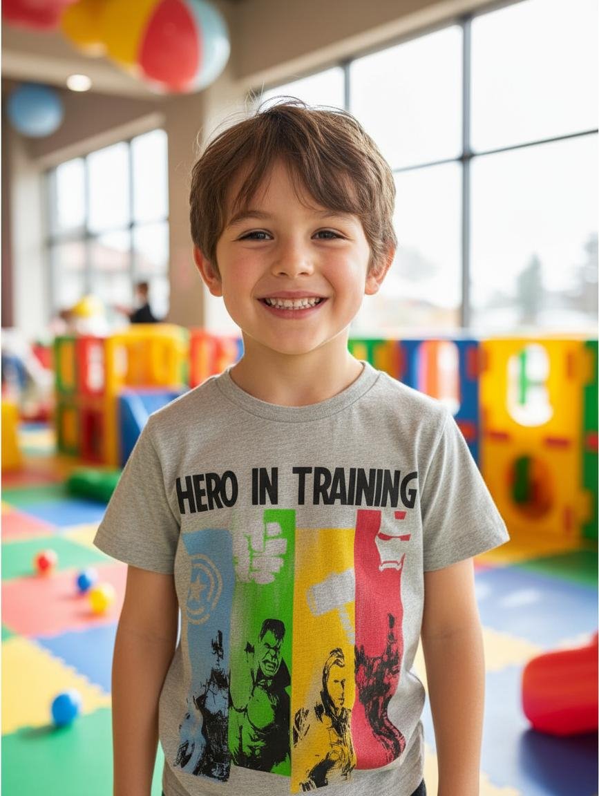 Remera Infantil Marvel Avengers Niño | 100% Algodón