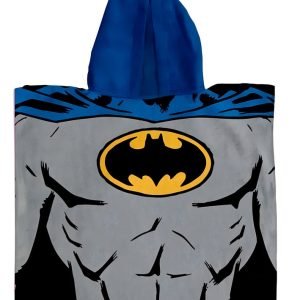 Poncho De Toalla Piñata Toallon C/ Capucha Disney Vs Modelos Batman