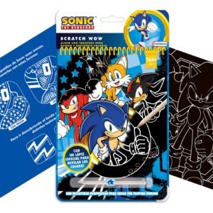 Scractch Wow: Scratch Wow Sonic, De Tapimovil. Serie Libro De Viaje, Vol. 1. Editorial Tapi, Tapa Blanda, Edición 2023 En Español, 2023