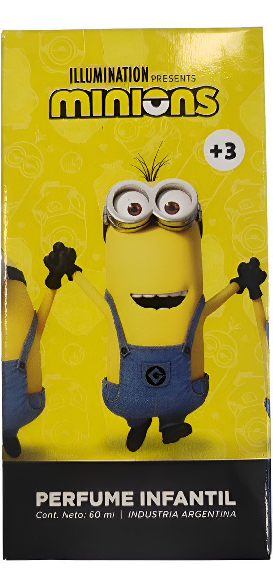 Perfume Infantil +3 Minions Caja 60 Ml Fcia Fabris
